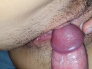 hairy lovers close up pussy casual morning fuck 5/16
