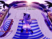 Genshin Impact - Fischl Sunset Sensual Sex [VR UNCENSORED HENTAI 4K] 3/16