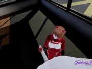 Evangelion Hentai 3D - Asuka sucks and jerks off 14/16