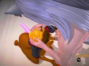 Furry Hentai 3D Yiff - Mouse make a blowjob and cums in her mouth 14/16