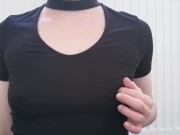 Pinching and Teasing my Nipples Until Hard 2/16