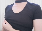 Pinching and Teasing my Nipples Until Hard 3/16