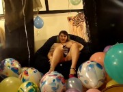 Looner Balloon Fetish! 50+Balloons/Inflatables Helium inhalation B2P hump&Fucked2cum&Helium VoiceJOI 8/16