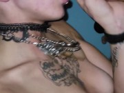 Slut sucks me hard so I can fuck her ass Gagging DEEPTHROAT 10/16