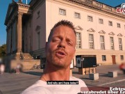 SEX BLIND DATE - Deutsches Normales Mädchen traut sich Sextreffen in Berlin 1/16