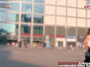 SEX BLIND DATE - Deutsches Normales Mädchen traut sich Sextreffen in Berlin 7/16