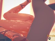 Furry Hentai 3D - Grey Fox Fucks Red Fox 12/16
