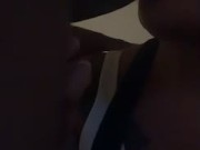 Sucking his dick before my boyfriend walks in 8/16