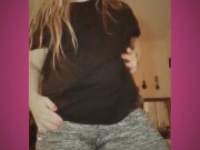 Grey sweatpants pussy worship 15/16