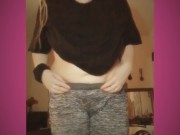 Grey sweatpants pussy worship 5/16