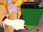 Digimon Hentai 3D Furry - Tomon have sex with black dog 2/16