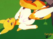 Digimon Hentai 3D Furry - Tomon have sex with black dog 9/16