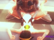 Incredibles Hentai 3D - Violet enjoy with her friend 14/16