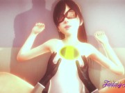 Incredibles Hentai 3D - Violet enjoy with her friend 15/16