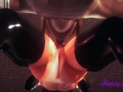 Incredibles Hentai 3D - Violet enjoy with her friend 8/16