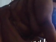 Black BBW Riding Lesbian Stud RAW 2/16