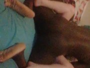 Cuckhold GF takes a BBC hard! 