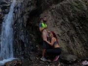 Public Sex In A Waterfall  3/16