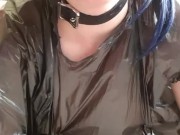 Horny bitch humps her pillow for Master 11/16