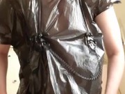 Horny bitch humps her pillow for Master 12/16