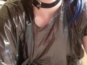 Horny bitch humps her pillow for Master 13/16