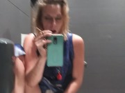 Smoking a blunt and fucking myself in McDonald's bathroom 12/16