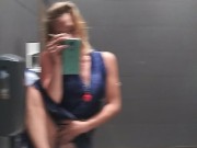 Smoking a blunt and fucking myself in McDonald's bathroom 5/16