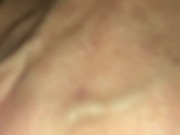 Husband films slut wife take a cock in each end with creampie leaking out 10/16