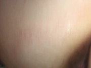 Husband films slut wife take a cock in each end with creampie leaking out 11/16