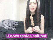 女の潮吹きで塩焼き鳥つくってみた-ミキ姉 16/16