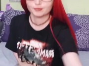 Veronikavonk Busty redhead Tik Tok Horny ass hell 4/16