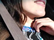 Pinkmoonlust Public Flashes ONE NIPPLE in a Very Bad Place While Talking Nervously & Looking Scared 6/16