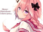 Jerking Off with Astolfo (Hentai JOI) (Fate Grand Order JOI) (Fap to the beat, femboy, teasing) 4/16