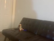 Tight ass ebony anal fuck and facial cum shot and keeps going after he nuts 3/16