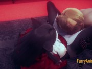 Furry Hentai 3D - DogBoy and Cat Have Hard Sex 1/2 10/16
