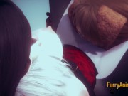 Furry Hentai 3D - DogBoy and Cat Have Hard Sex 1/2 11/16