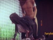 Furry Hentai 3D - DogBoy and Cat Have Hard Sex 2/2 10/16