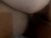 Minha esposa dando sem camisinha e melando o pau do comedor dela 8/16