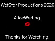 ⭐ Horny Girl is desperate to pee and wets her bed! 16/16