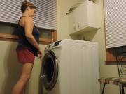 He bought me a new washer/dryer set and we tested it out on spin cycle 2/16