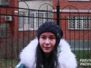 PERVYRUSSIA - A talk with Sweetie Plum FULL + 5 min Doggystyle POV 1/16