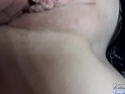 ОТЧИМ КОНЧИЛ ОЧЕНЬ ГЛУБОКО ВНУТРЬ МОЕЙ КИСКИ КРУПНЫМ ПЛАНОМ (КРЕМПАЙ) POV 1/16