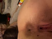 BWC & hand deep inside hungry teen pussy 16/16