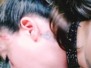 Huge dick sloppy face fuck deepthroat ORAL CREAMPIE 1/16