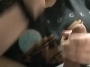 College lesbian can't stop playing with my dick! 8/16