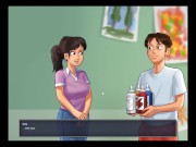 Summertime Saga Part 52: Mrs. Smith and Annie Nude Modeling 8/16