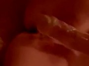 RUBBING CLIT WITH DILDO 13/16