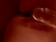 RUBBING CLIT WITH DILDO 14/16