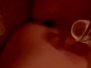 RUBBING CLIT WITH DILDO 16/16