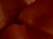 RUBBING CLIT WITH DILDO 8/16